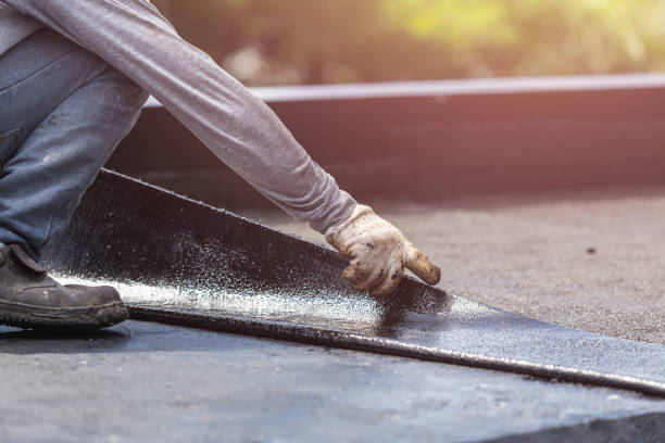 Professional Waterproofing technician working in Palmer, TN
